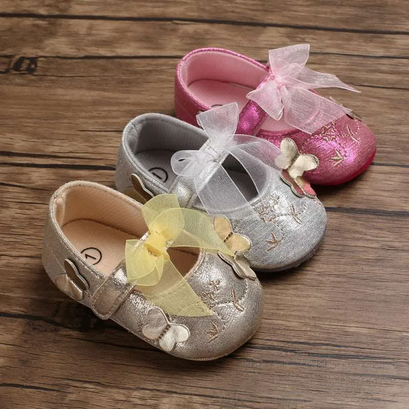 0-12 Months princess baby non-slip toddler shoes