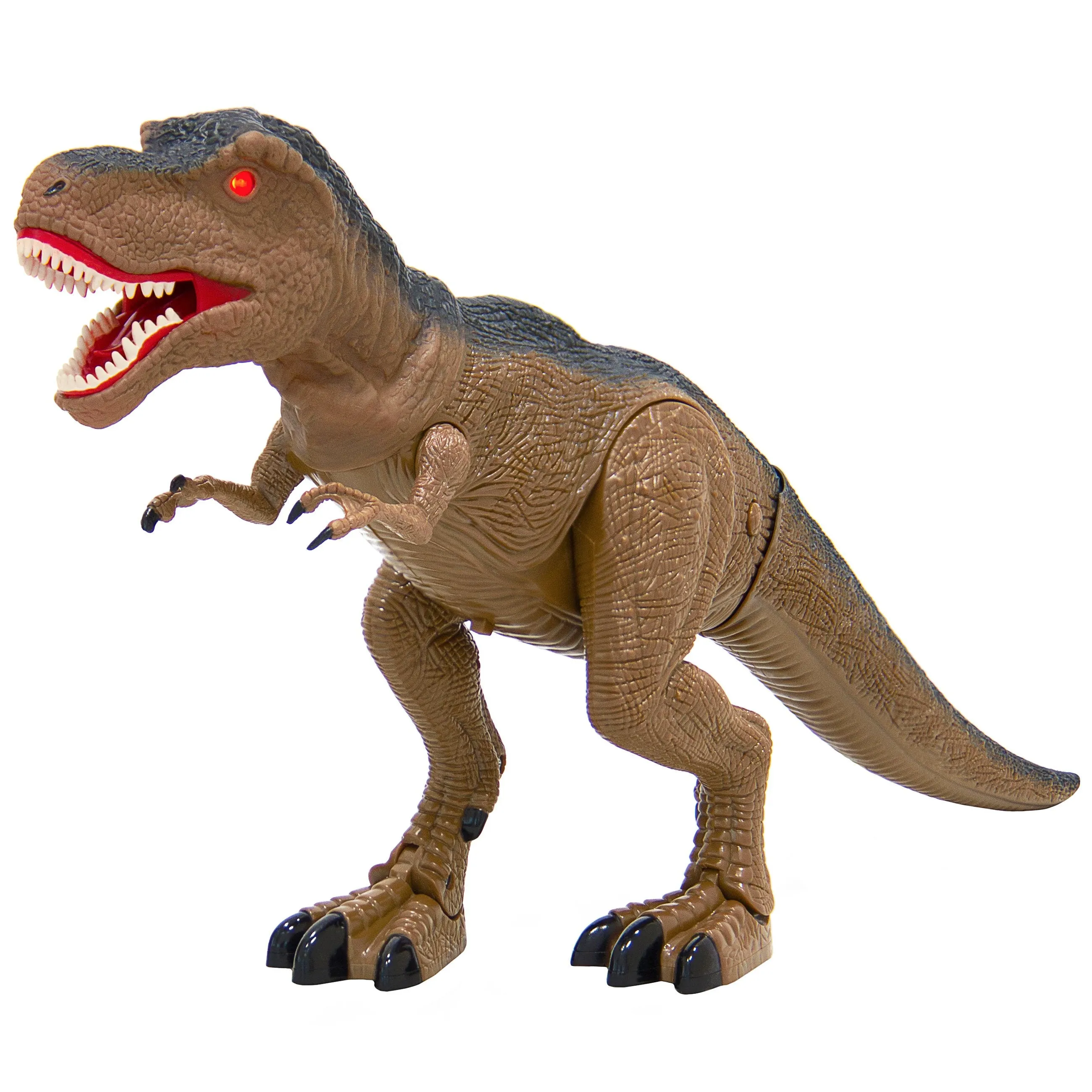 21in Walking Tyrannosaurus Rex Dinosaur Toy - Brown