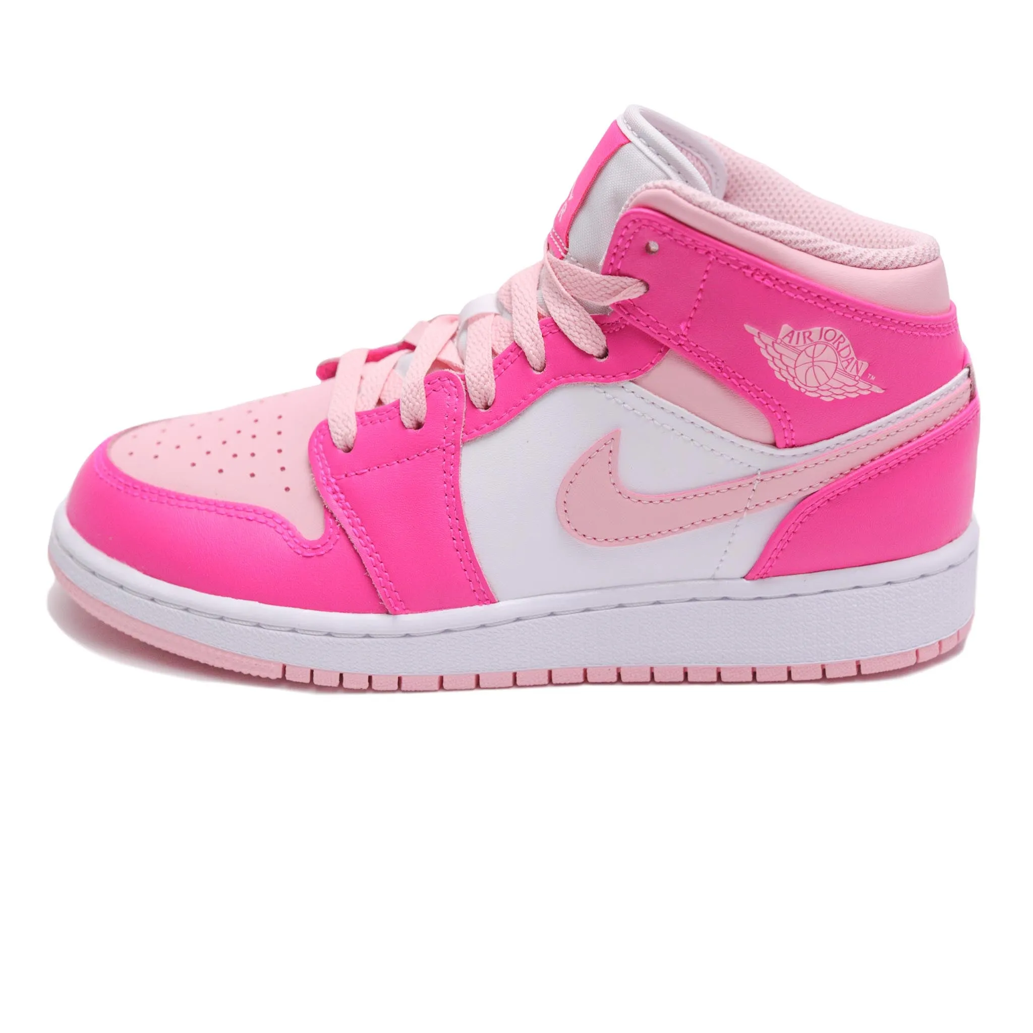 Air Jordan 1 Mid (GS) 'Fierce Pink'