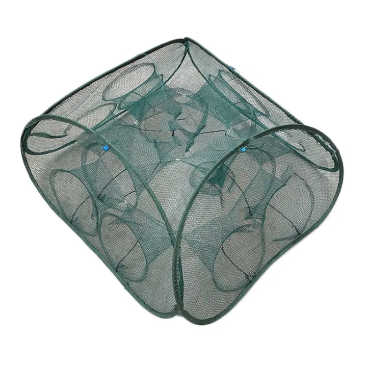 Automatic Folding Fishing Cage Square Fishing Net Shrimp Fishing Gear, Specification: 13 Holes