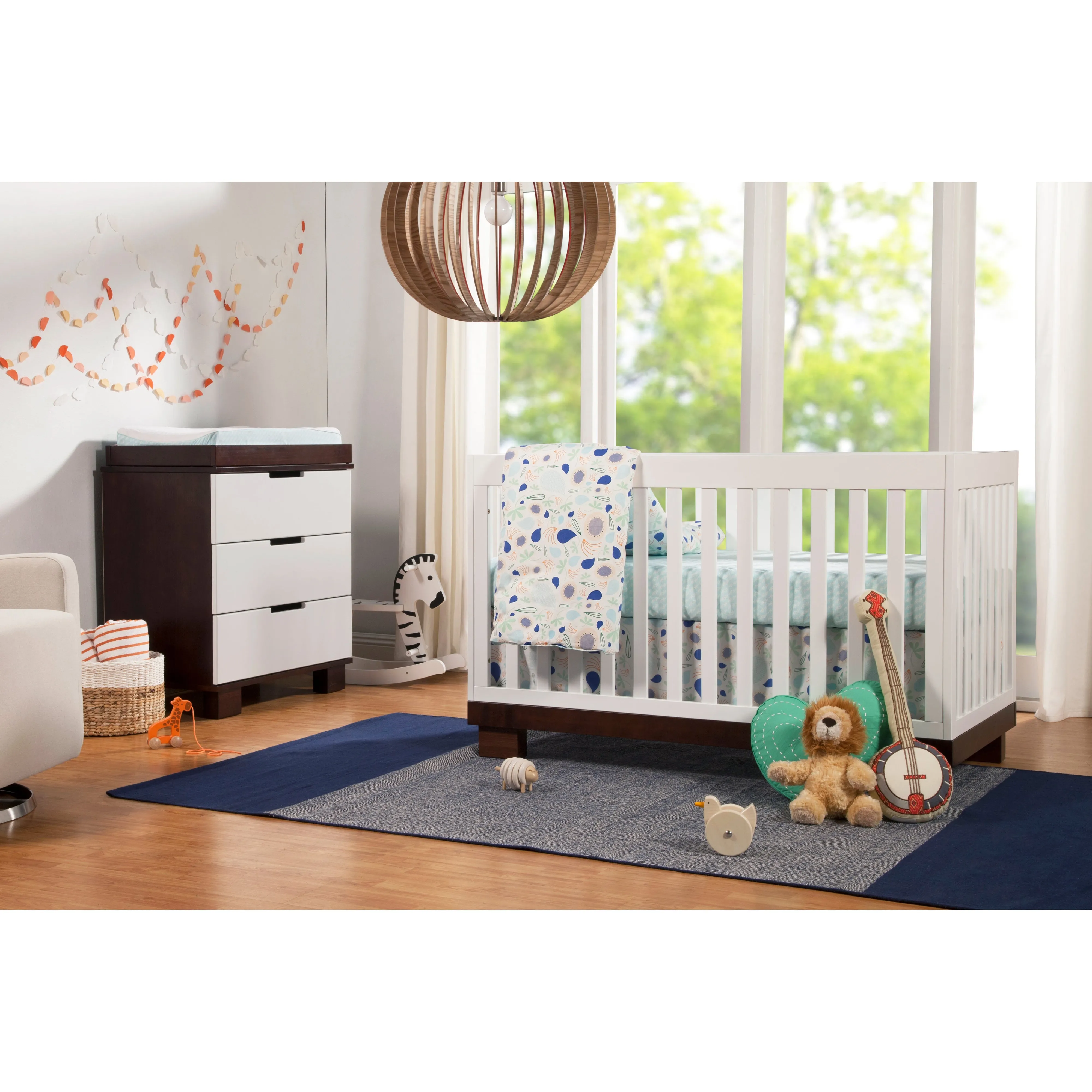 Babyletto Modo 3-in-1 Convertible Crib with Toddler Bed Conversion Kit