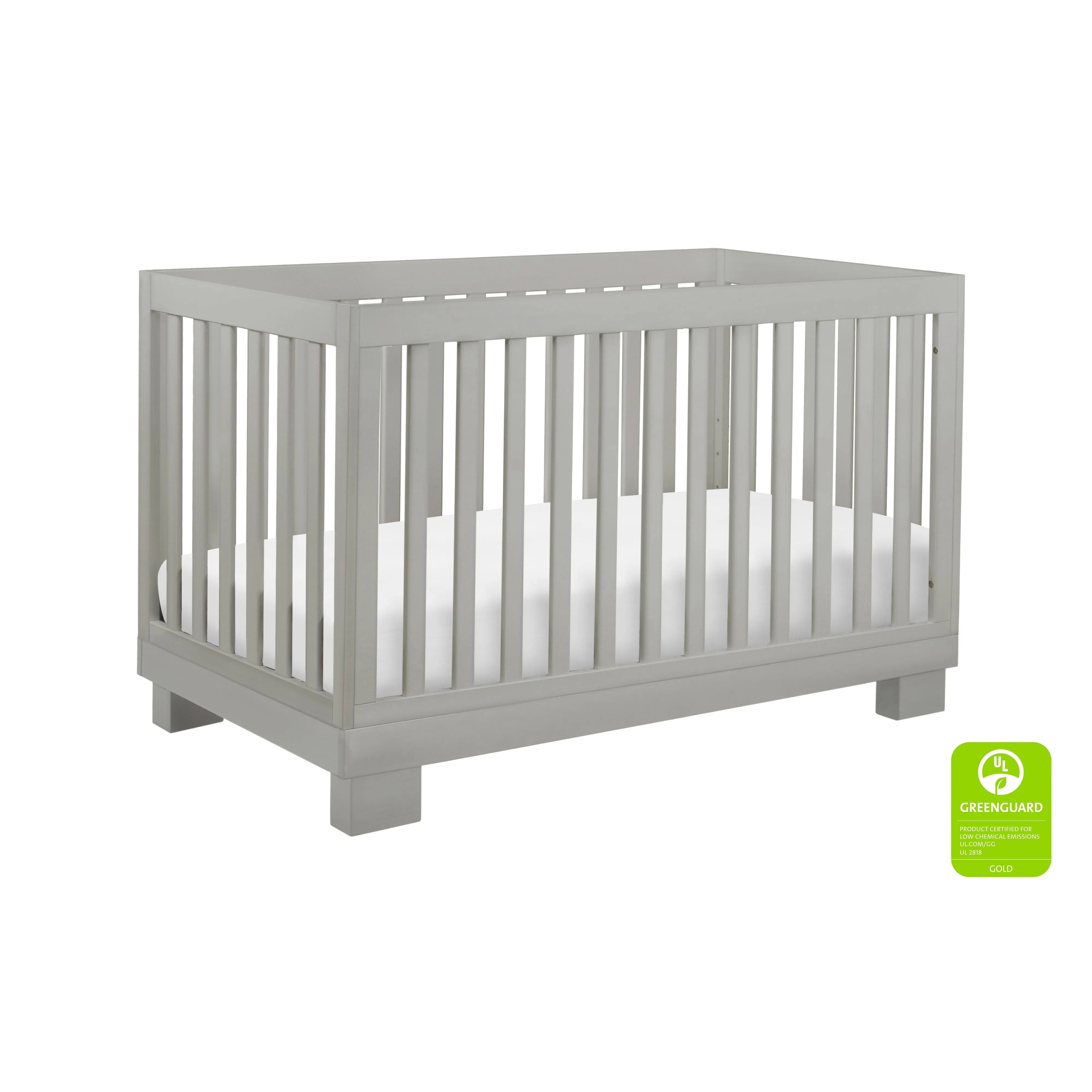 Babyletto Modo 3-in-1 Convertible Crib with Toddler Bed Conversion Kit