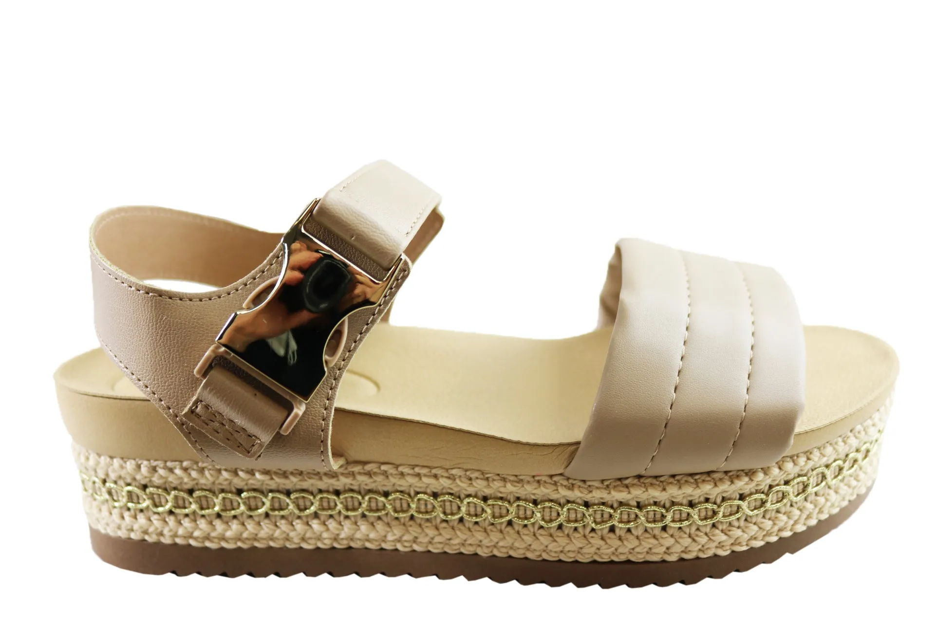 Beira Rio Conforto Baylie Womens Comfortable Platform Sandals