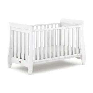 Boori Sleigh Urbane Cot Bed - White