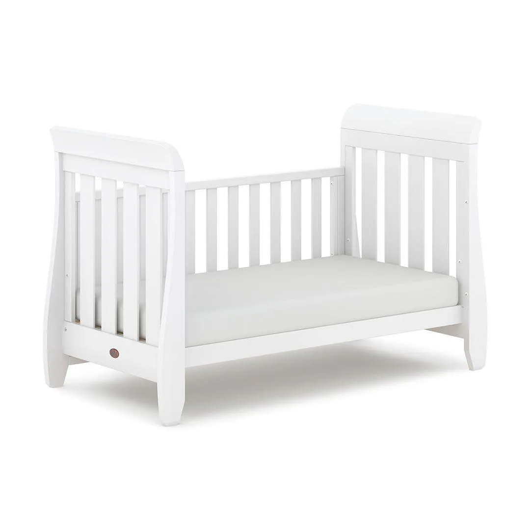 Boori Sleigh Urbane Cot Bed - White