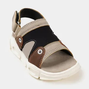 Boys Sandal 203-34 - Brown Black