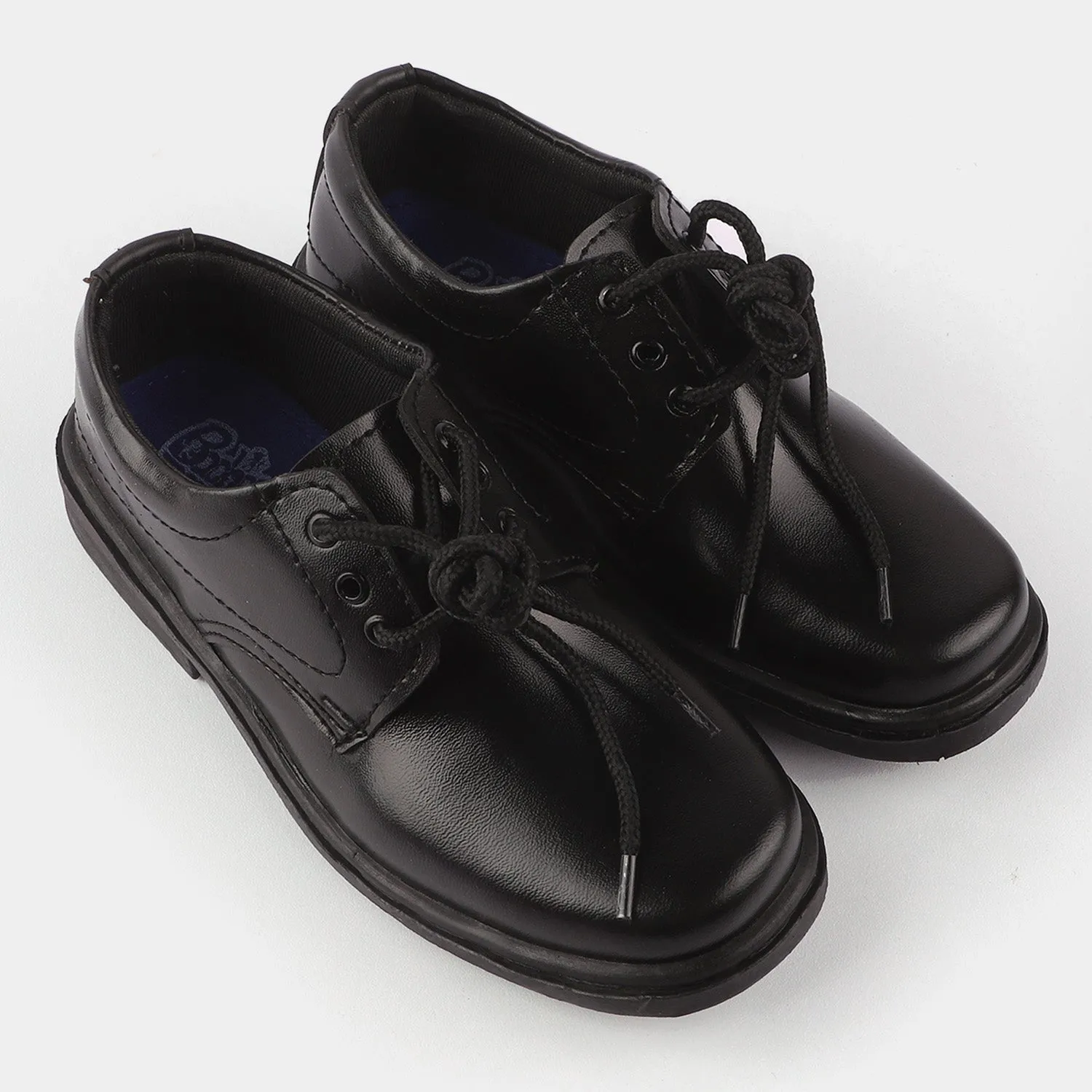 Boys School Shoes TS-14A-BLACK