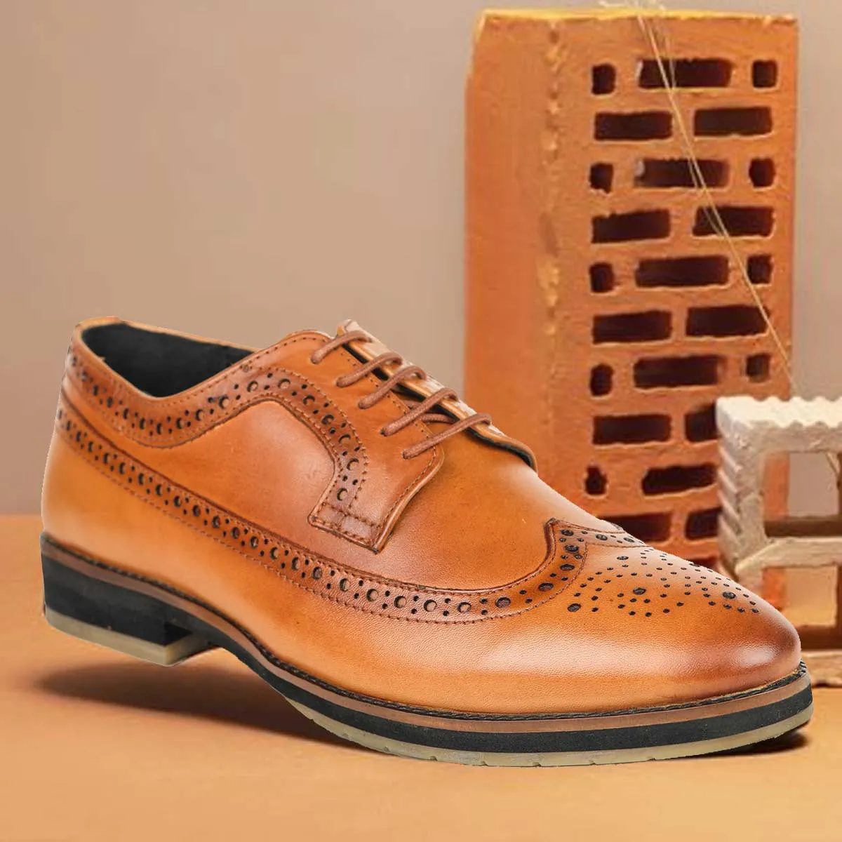 Britmen 3375 Brogue Shoes Formal Lace Ups