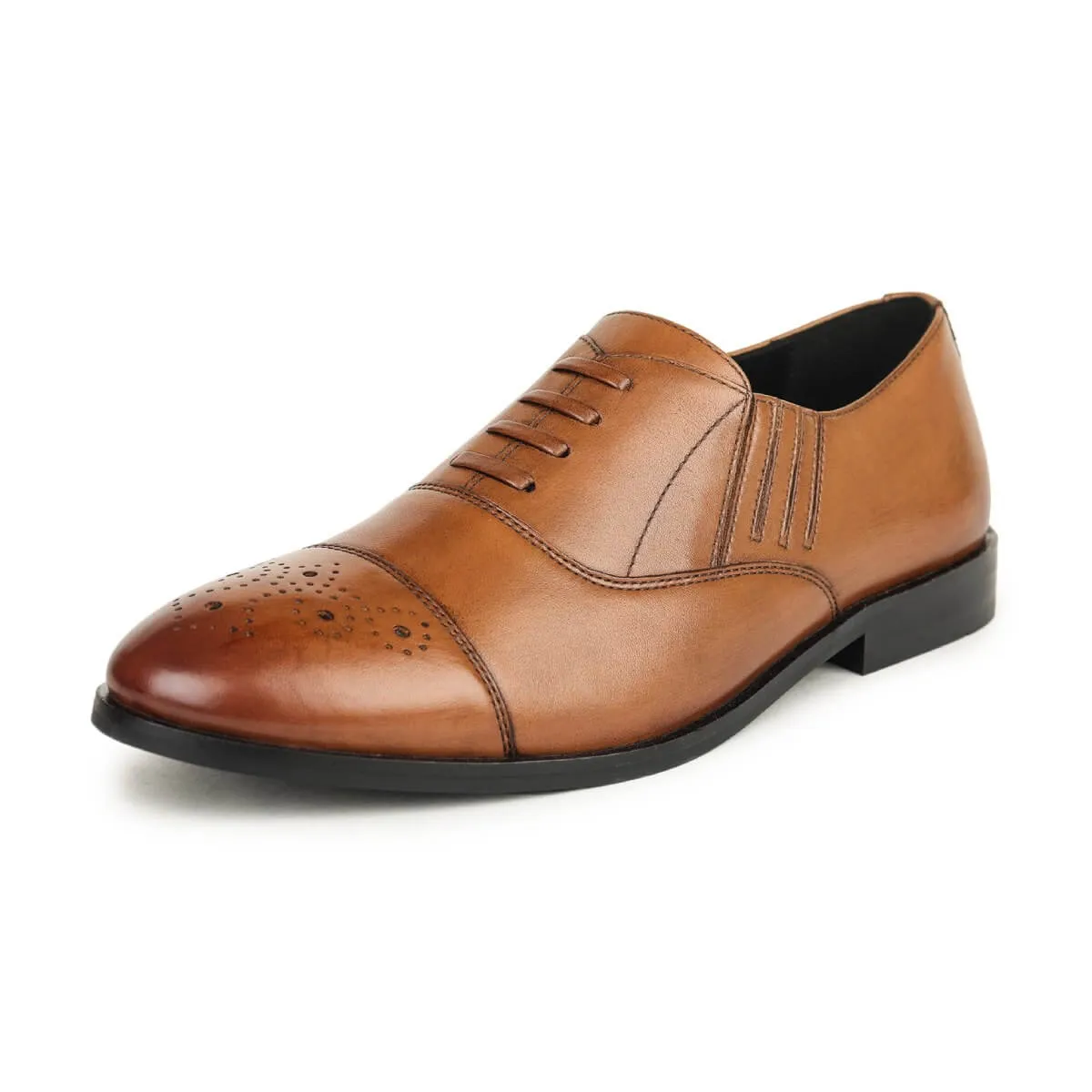 Britmen 5121 Brogue Shoes Formal Parallel Lace Ups