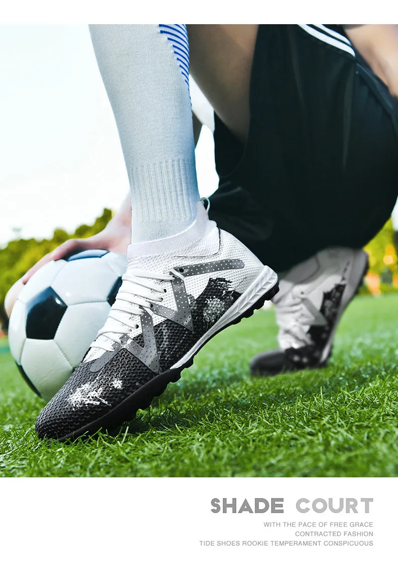 Camouflage High-Top Adult Soccer Cleats, Training