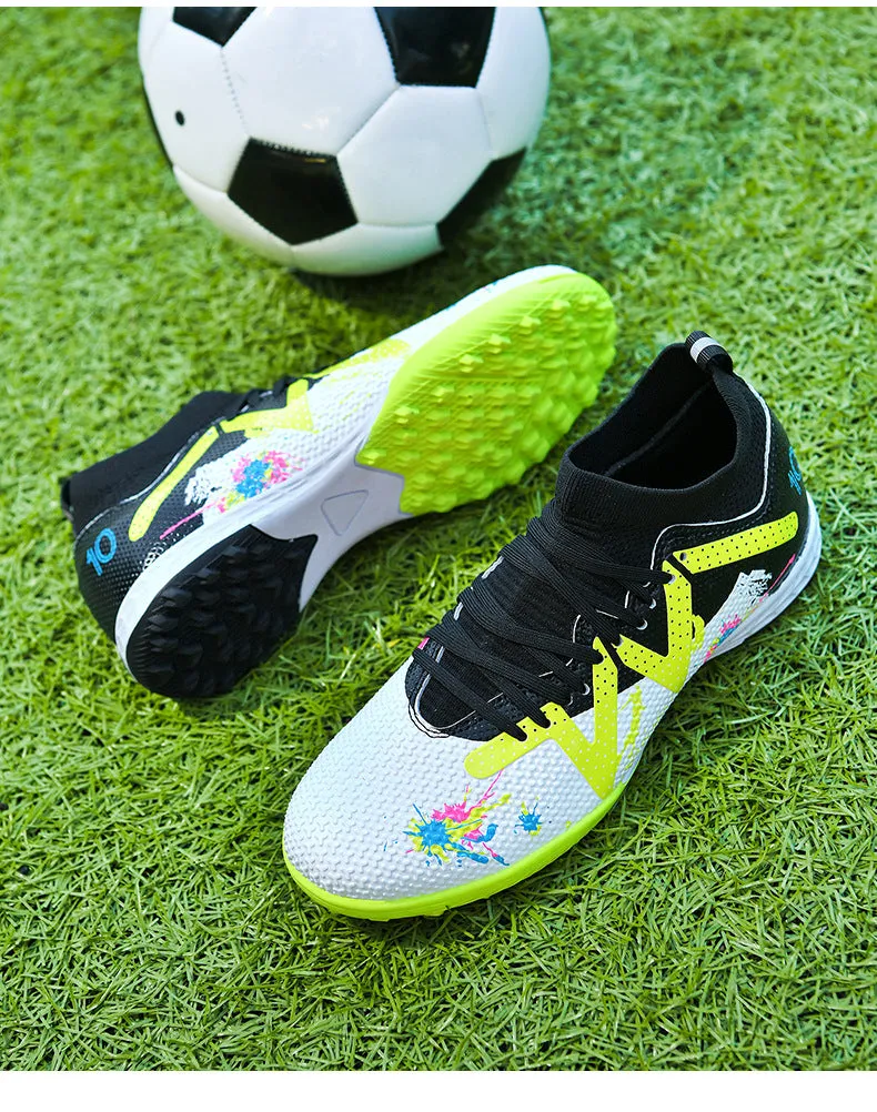 Camouflage High-Top Adult Soccer Cleats, Training