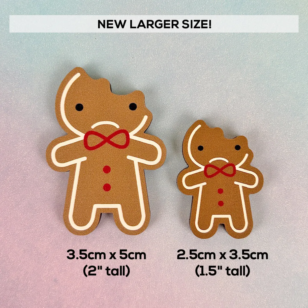 Cookie Cute Gingerbread Man Wooden Pins