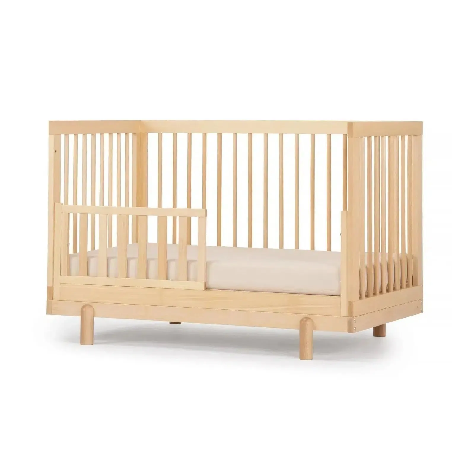 Dadada - Bliss 4-in-1 Convertible Crib - Natural