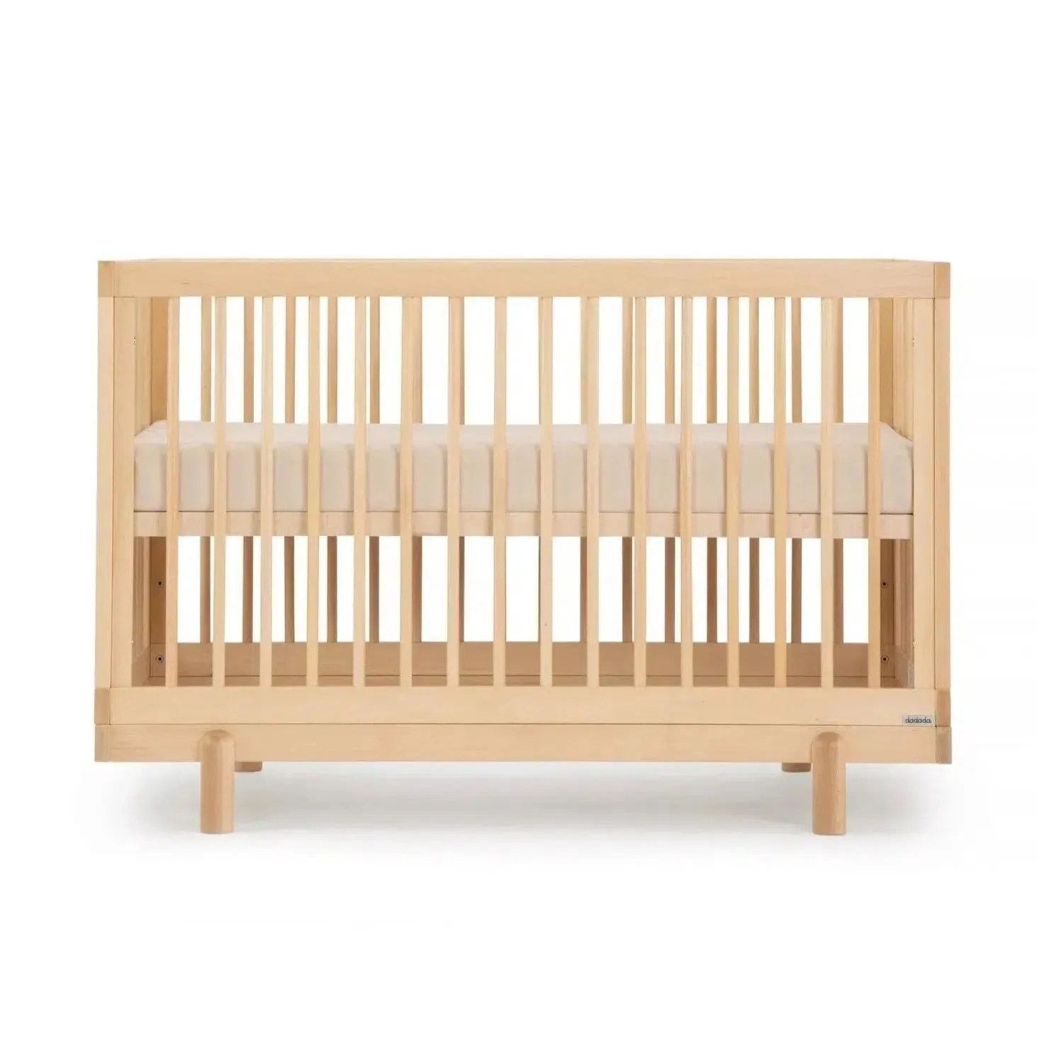 Dadada - Bliss 4-in-1 Convertible Crib - Natural