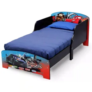 Delta Children Cars Wooden Bed With Bed Rail