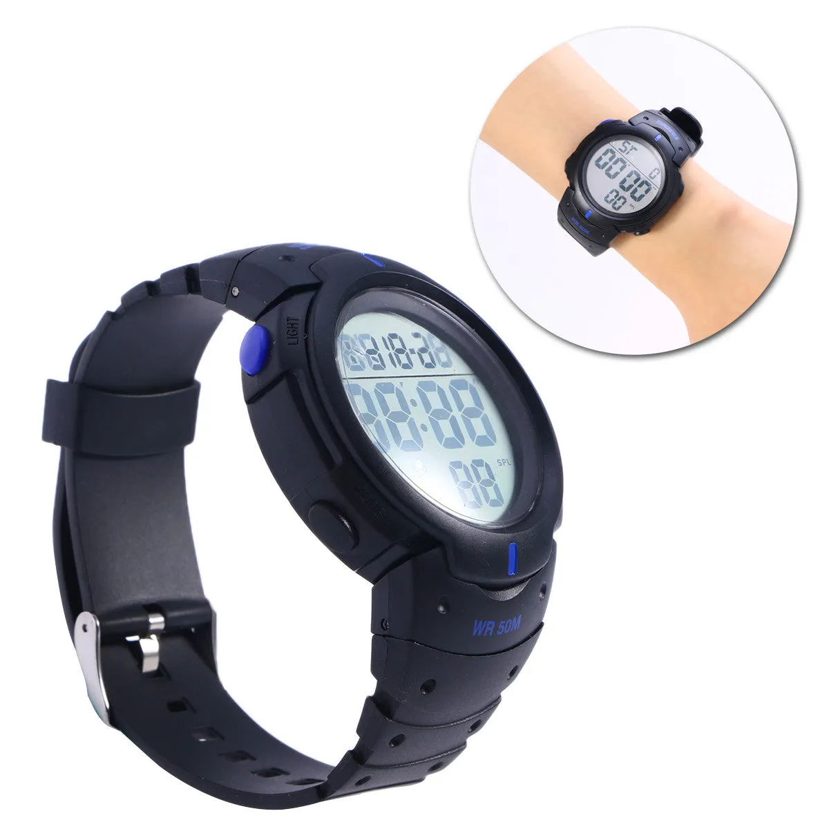 Electronic Outdoor Sports Waterproof Wristwatches