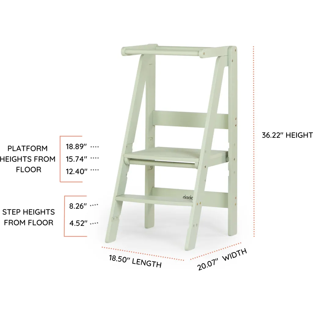 Folding Toddler Tower