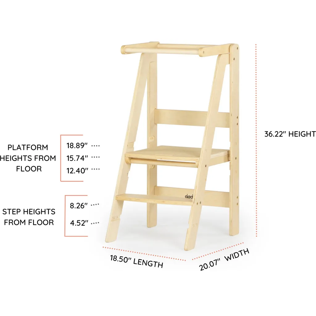 Folding Toddler Tower