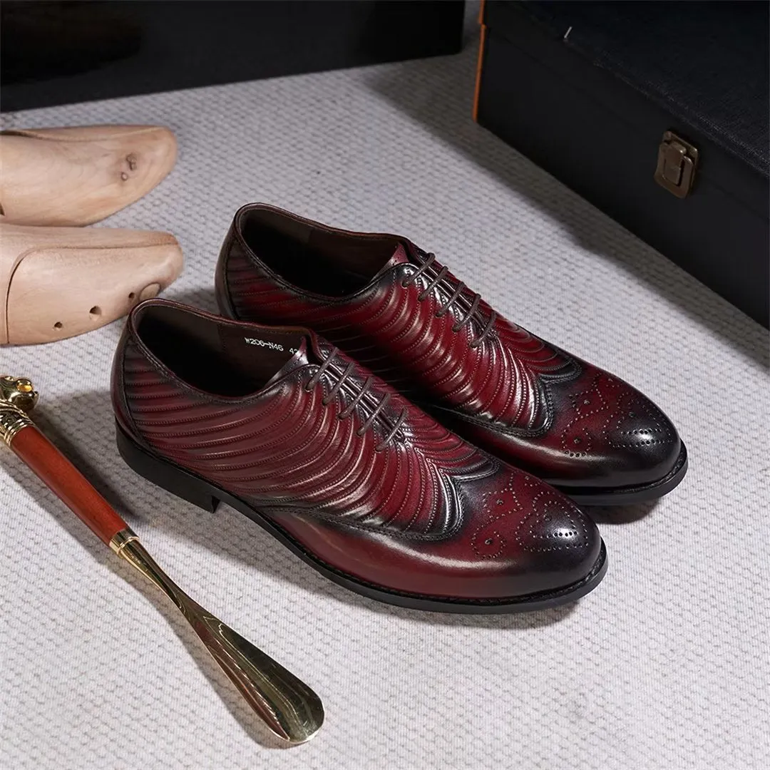 Gentleman's Choice Leather Dress Shoes