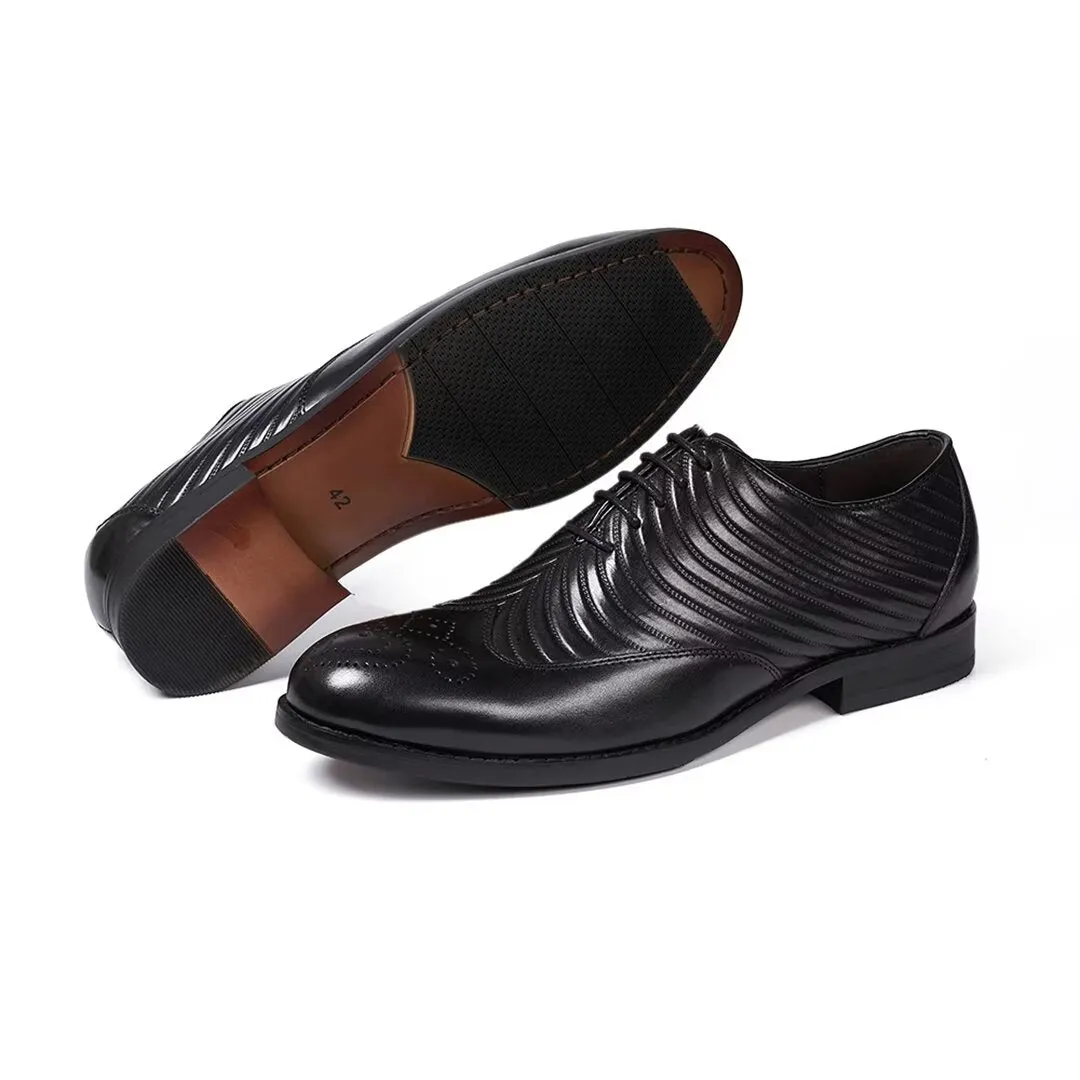 Gentleman's Choice Leather Dress Shoes