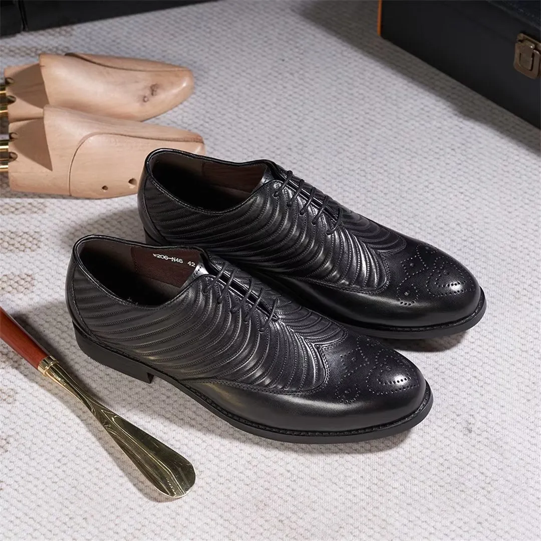 Gentleman's Choice Leather Dress Shoes