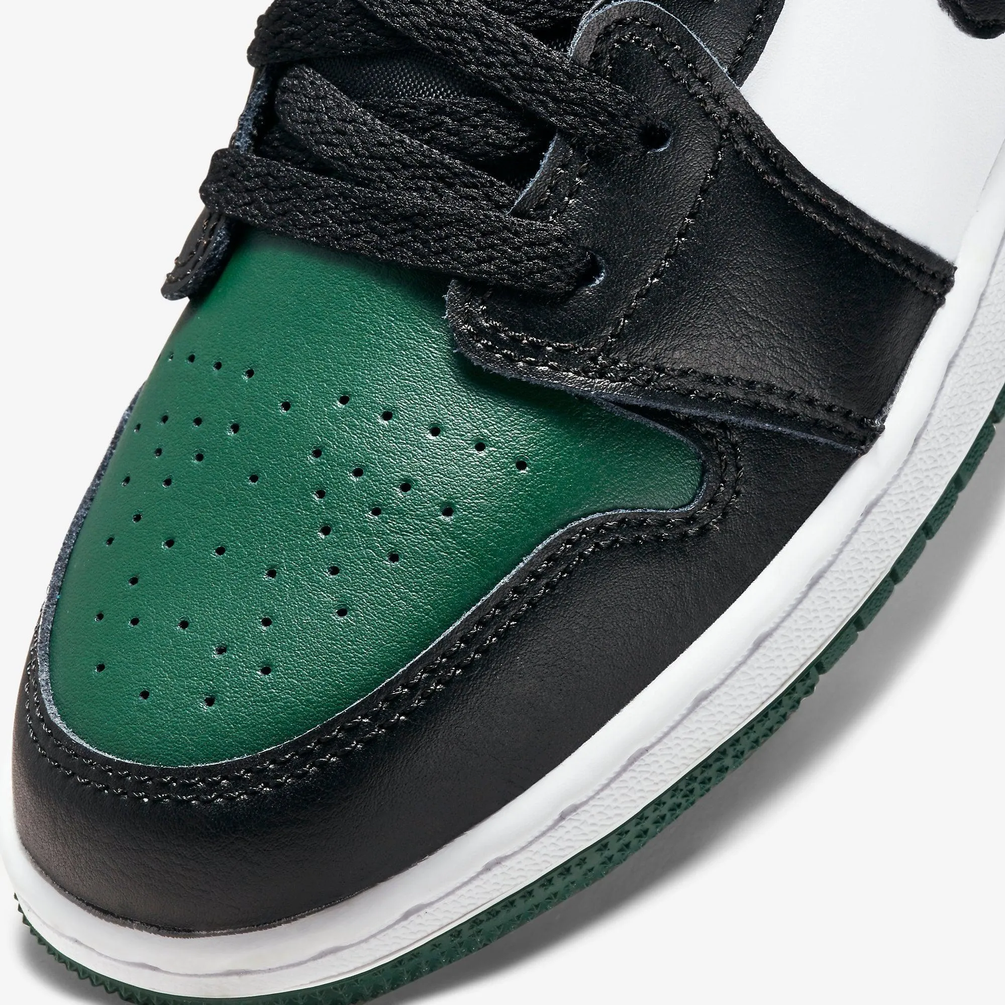 (GS) Air Jordan 1 Low 'Green Toe' (2021) 553560-371