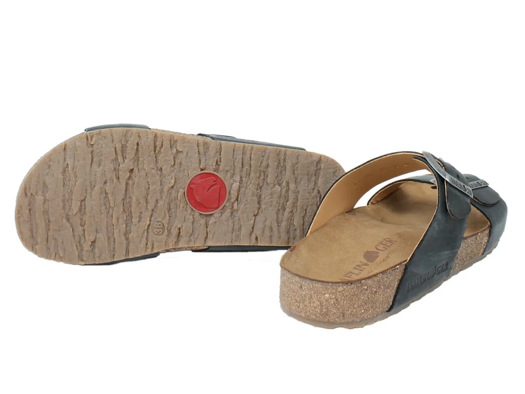 Haflinger Sandals Andrea Black