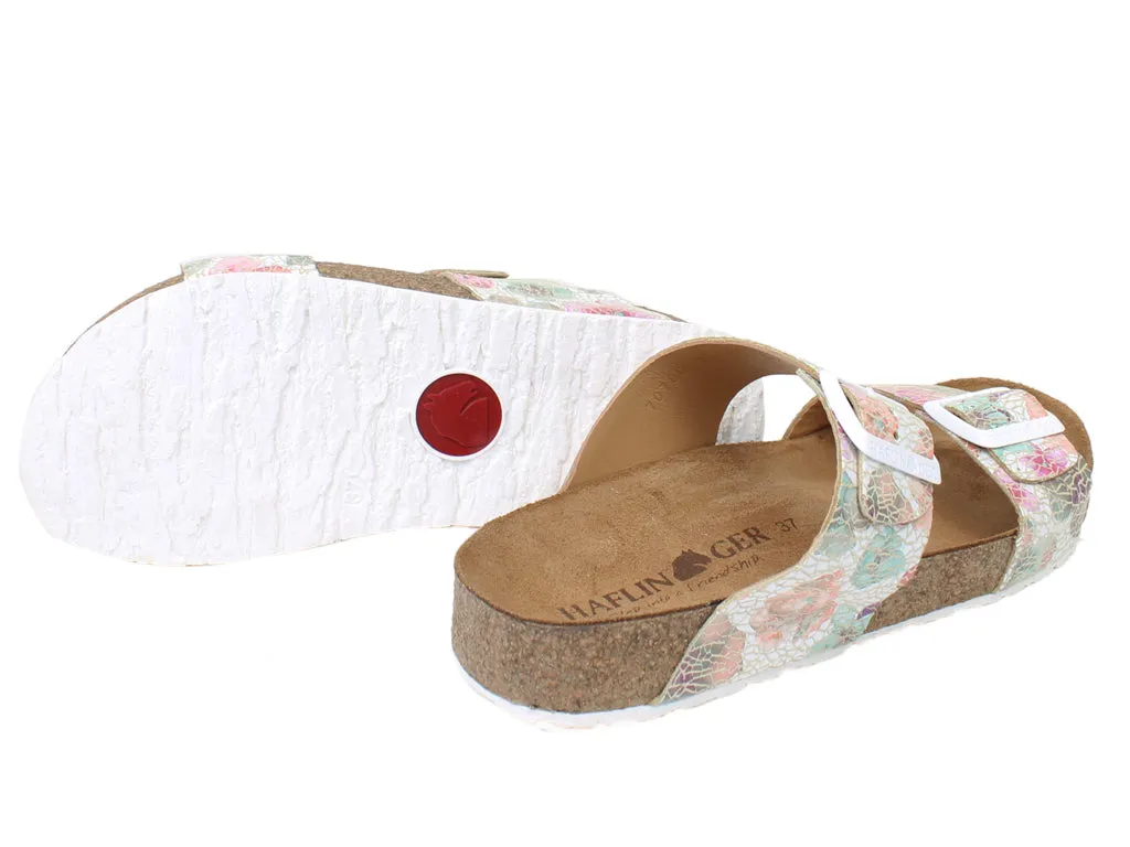 Haflinger Sandals Andrea Flowers