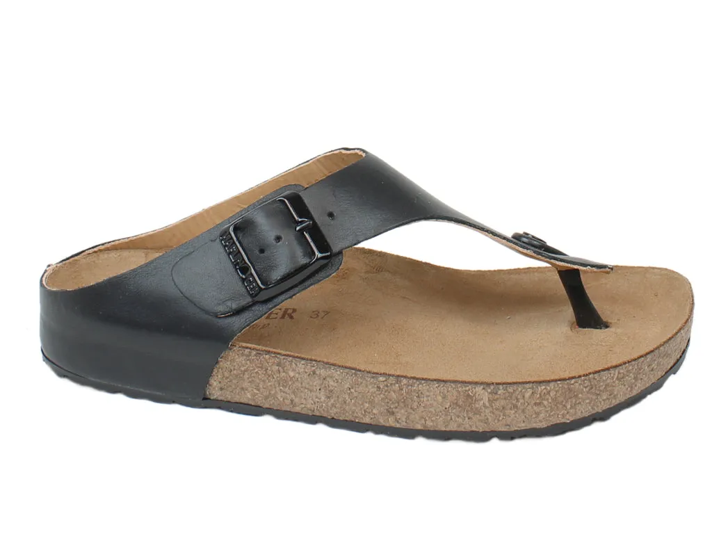 Haflinger Sandals Memphis Black