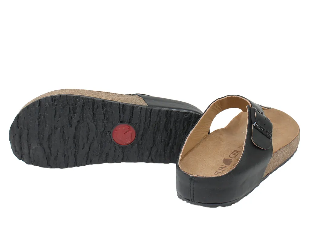 Haflinger Sandals Memphis Black