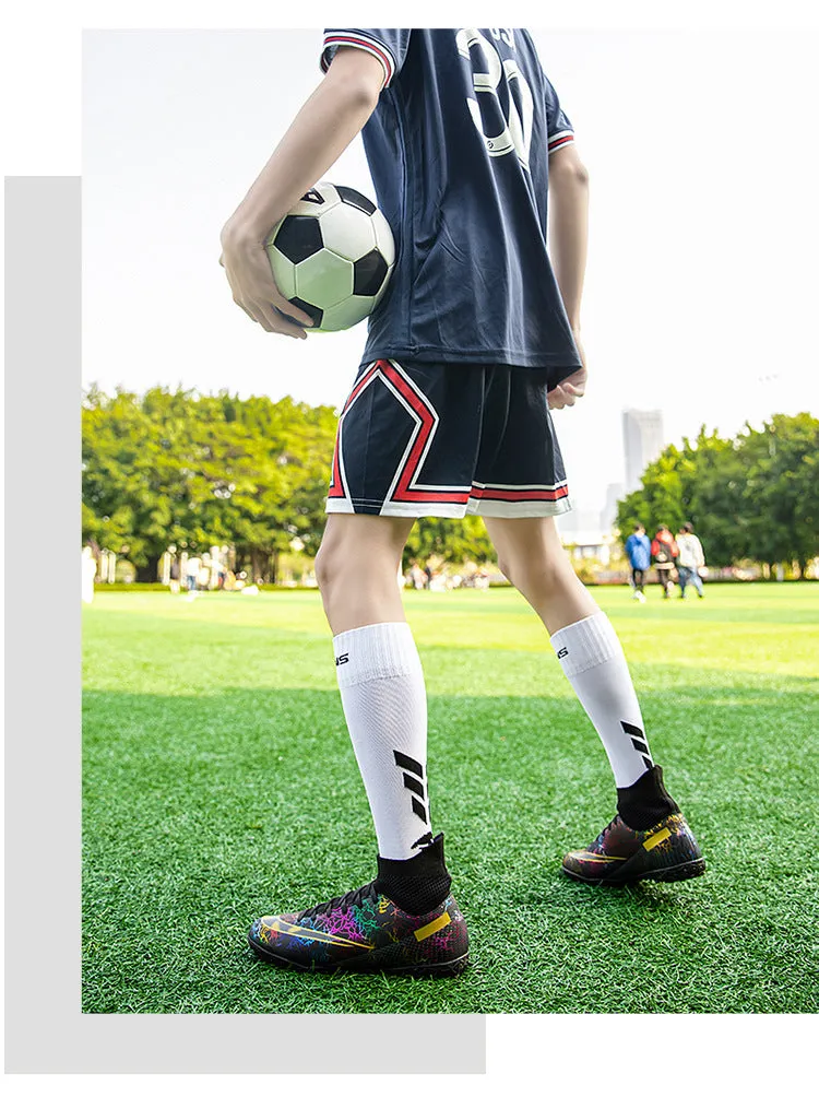 High-Top Soccer Cleats for Kids and adult, Training, Large Sizes