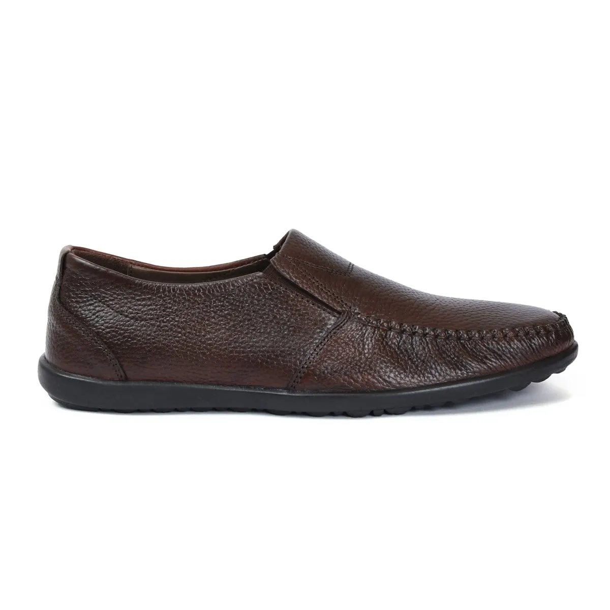 Leather Slip On Shoes for Men D-1335