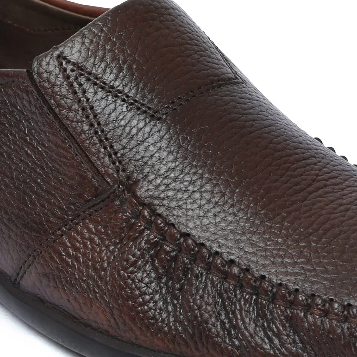 Leather Slip On Shoes for Men D-1335