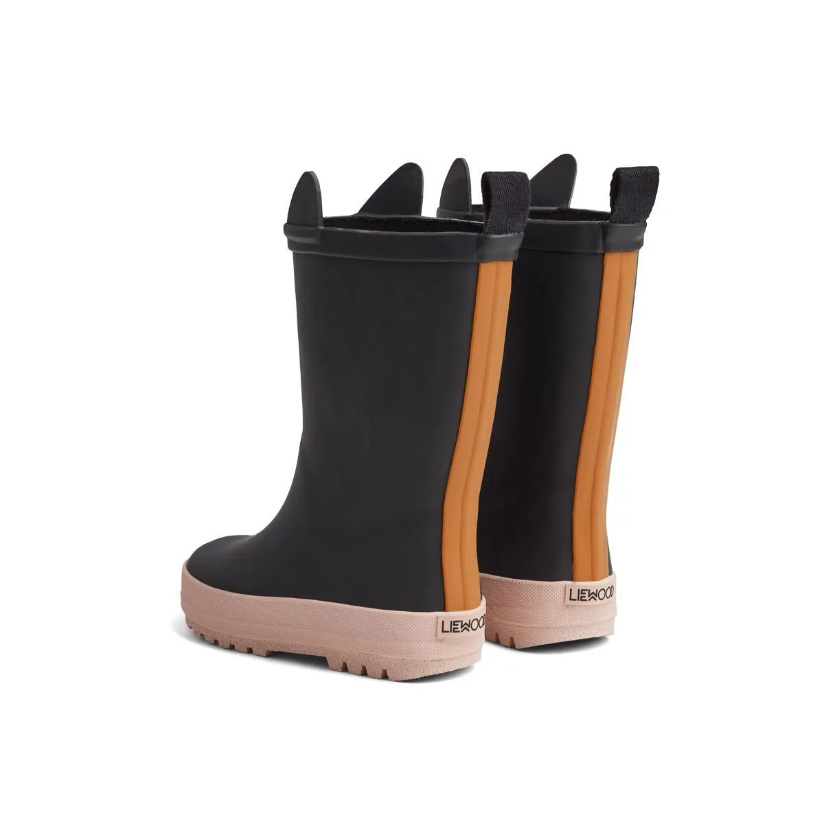 Liewood River Rain Boot Black / Rose Mix