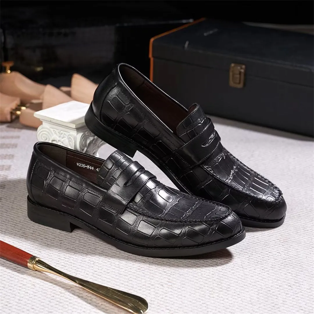 Luxe Professional Slip-On Footwear