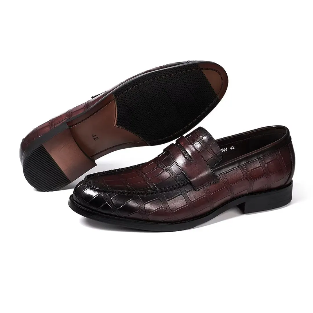 Luxe Professional Slip-On Footwear