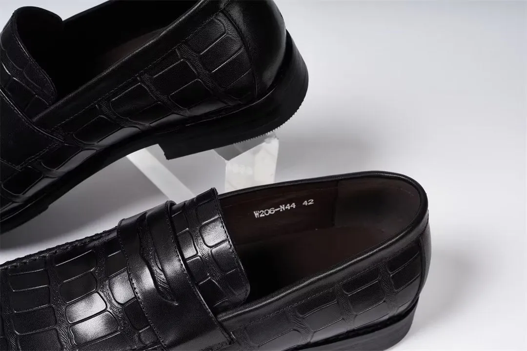 Luxe Professional Slip-On Footwear