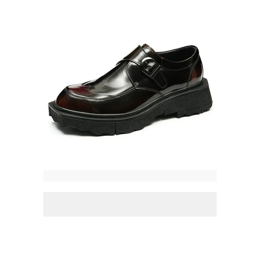 LuxeCarve Exotic Leather Slip-on Designer Wedding Brogues