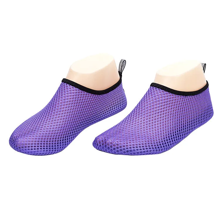 Mesh Cloth Soft Bottom Non-slip Diving Socks Beach Socks Adult Snorkeling Shoes, Size: 36-37