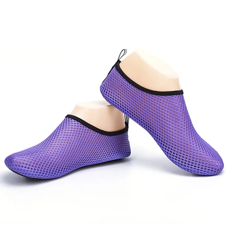 Mesh Cloth Soft Bottom Non-slip Diving Socks Beach Socks Adult Snorkeling Shoes, Size: 36-37