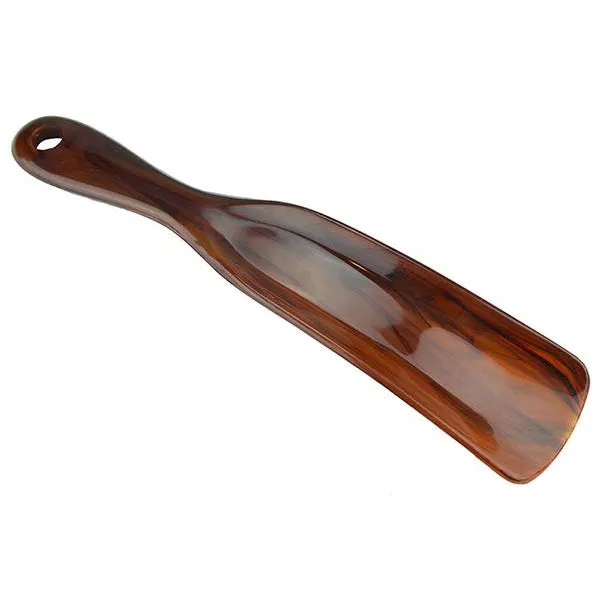 Plastic Tortoise Shell Shoe Horn - 7 Inch