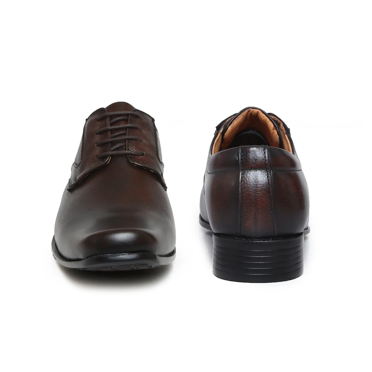 Premium Quality Leather Formal Lace-Up Shoes D - 61