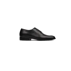 Rodney - Kid's Black Calf Leather Wholecut Shoe (5-12 Years Old)