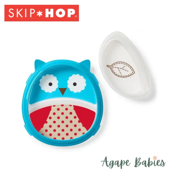 Skip Hop Zoo Smart Serve Plate & Bowl - Owl