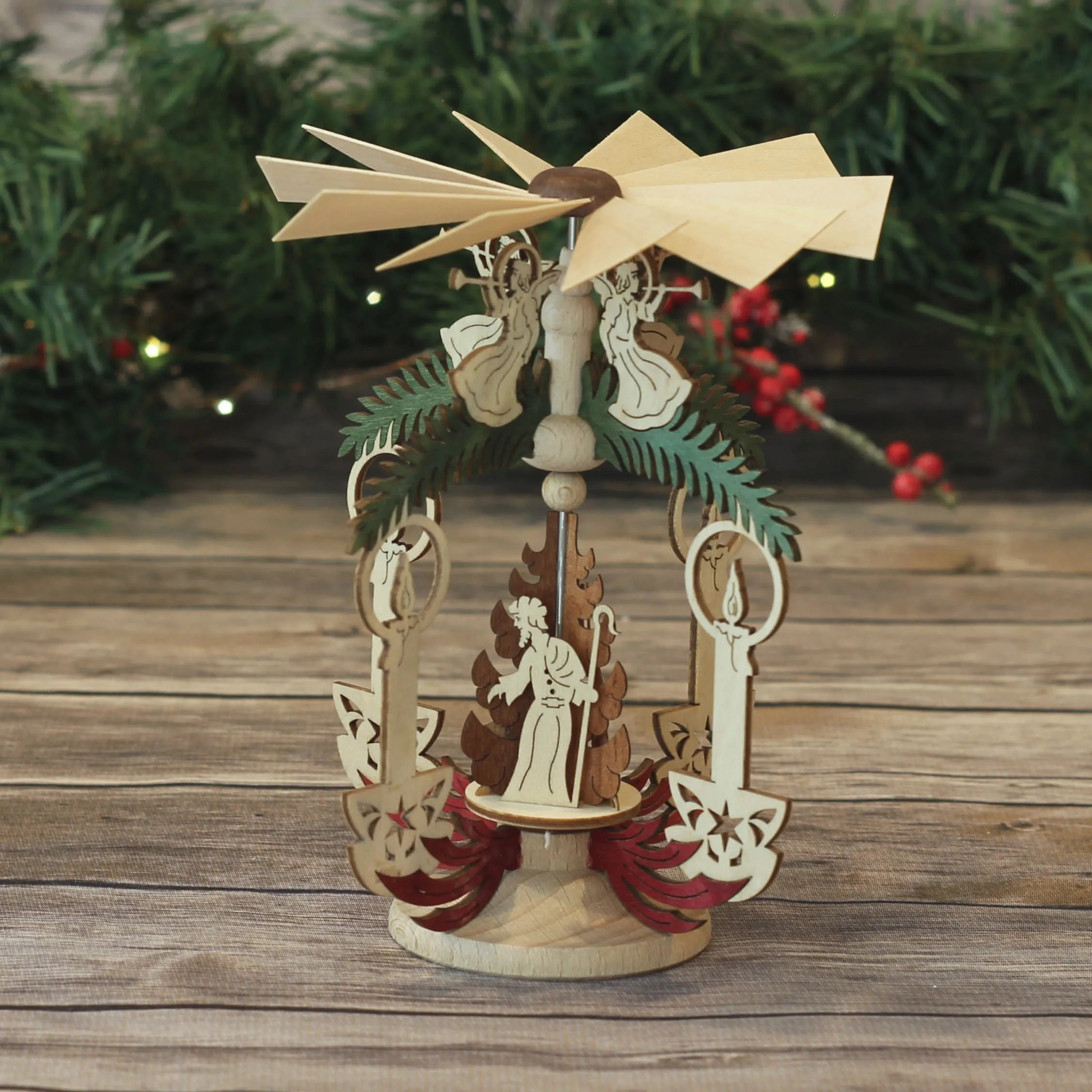 Spinning Table Top Decoration - Nativity