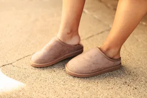 Taupe Slippers