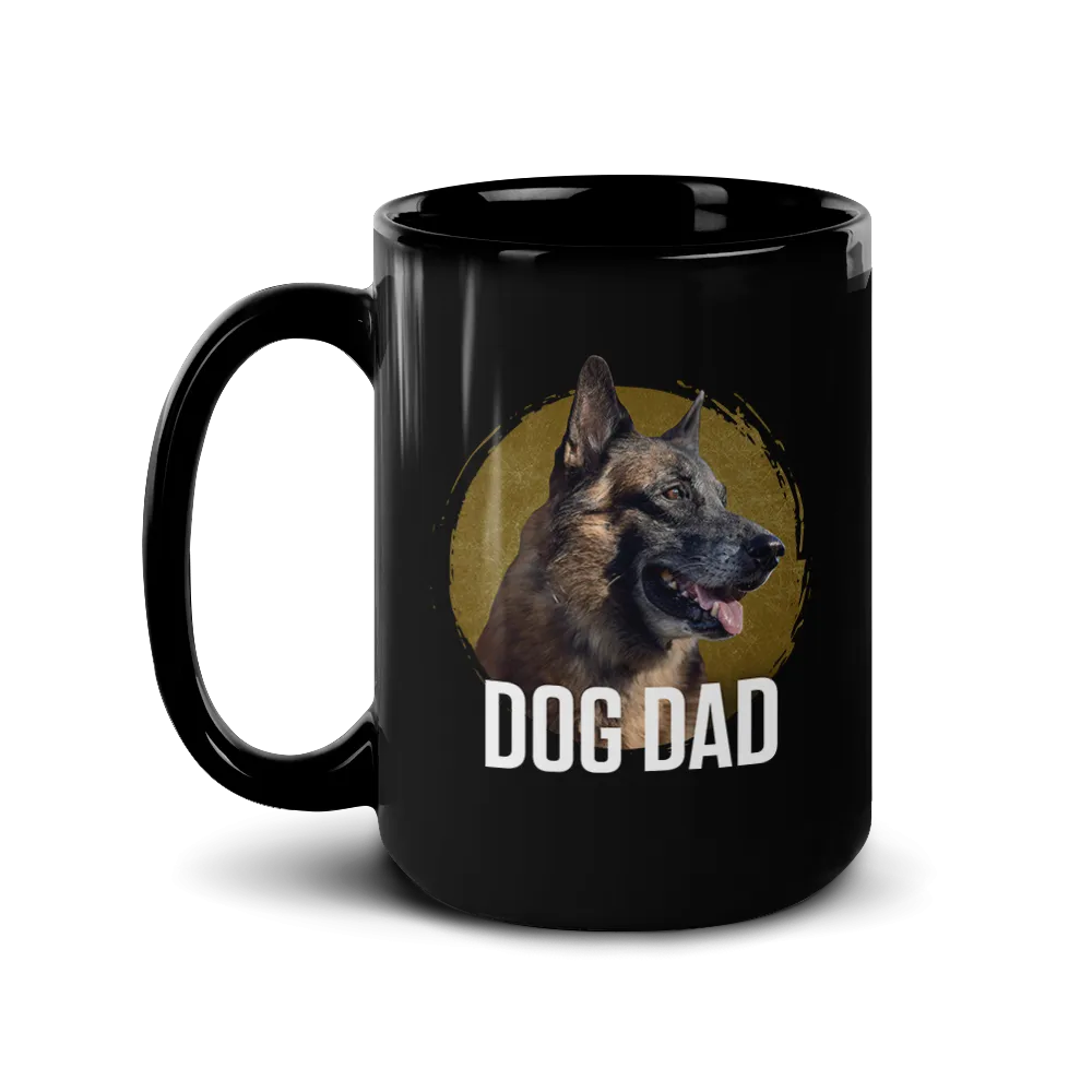 The Walking Dead Dog Dad Black Mug