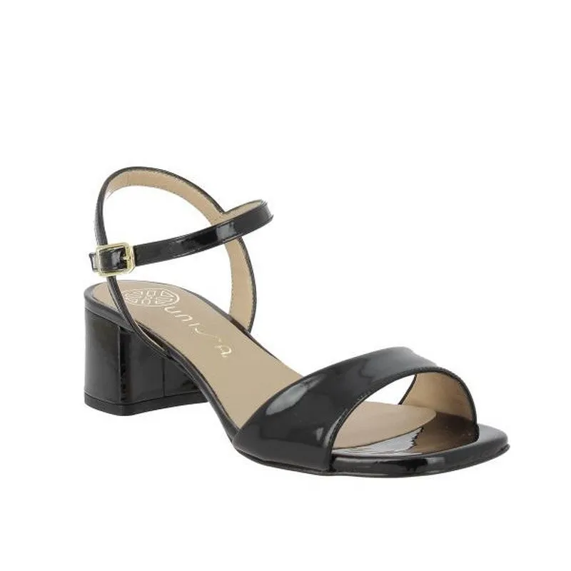 Unisa Kirk Black Heeled Sandal