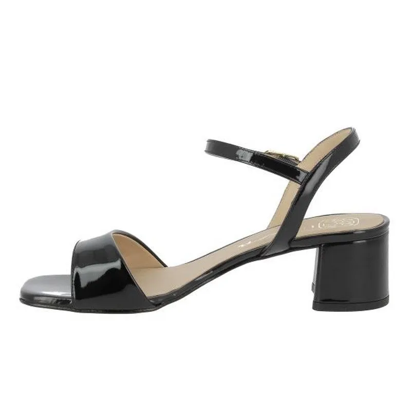 Unisa Kirk Black Heeled Sandal