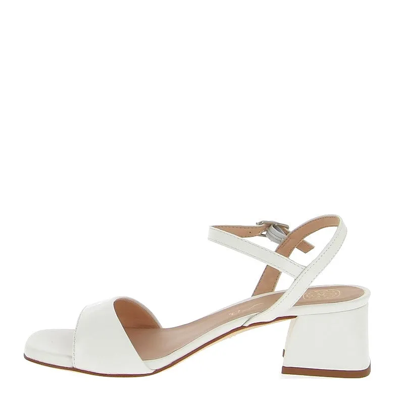 Unisa Kirk White Heeled Sandal